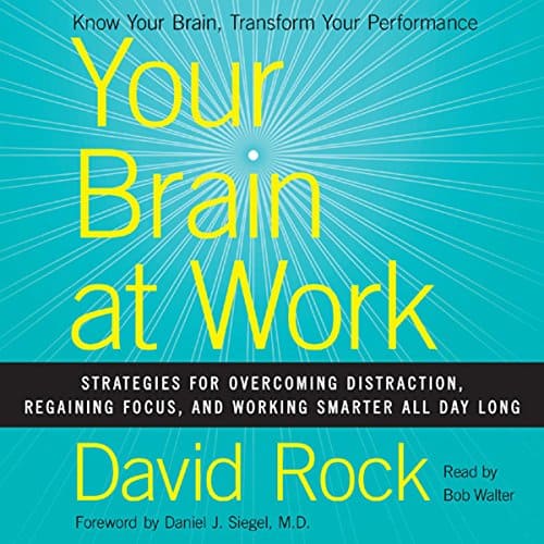 Cover: David Rock - Your Brain at Work: Strategies for Overcoming Distraction, Regaining Focus, and Working Smarter All Day Long